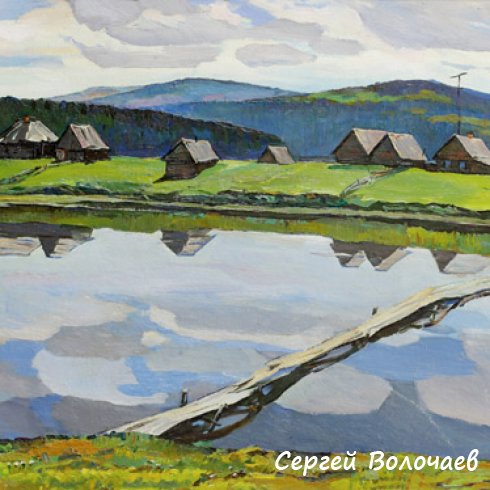 42_Чертов мост II. 1979. Картон, масло. 50 х 80