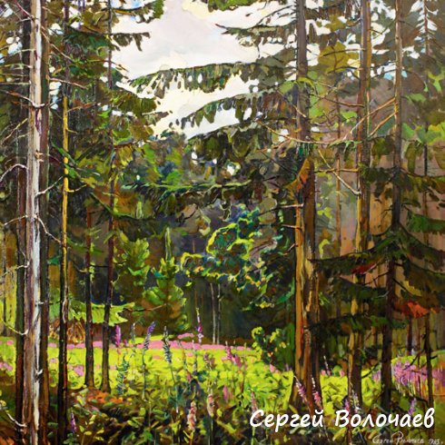 74_Лес. 1983. Холст, масло. 112 х 105