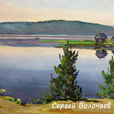 89_Утро. 05 ч. 1985. Картон, масло. 40 х 50