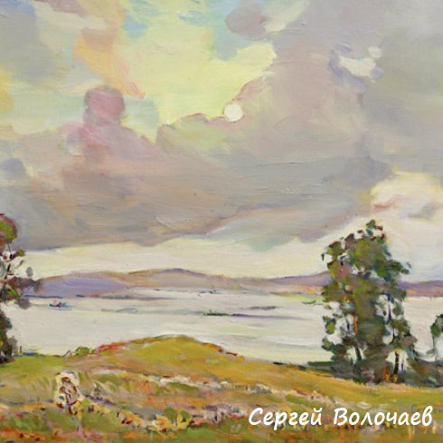 189_Утро. 2002. Холст, масло. 50 х 65