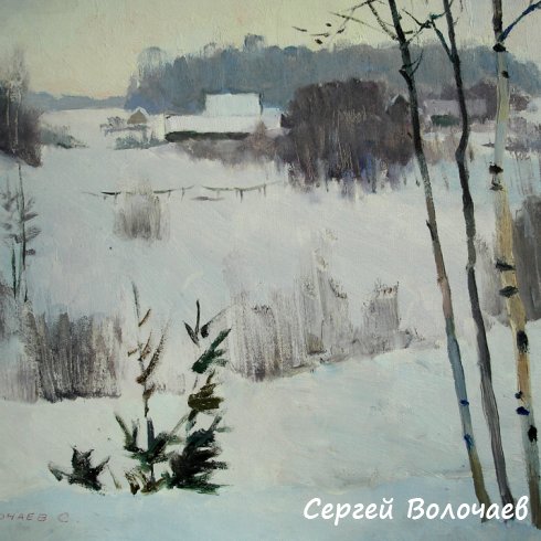 243_Домик на опушке. К.м.,31х25 см