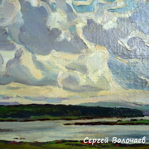 232_ (10) Будет дождь. 1976г. К.м. 25х20