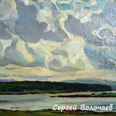 232_ (10) Будет дождь. 1976г. К.м. 25х20